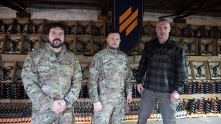 Кличко посети "Азов" на Харковския фронт с близо 6000 дрона