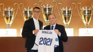 Официално: Роналдо преподписа с Реал до 2021 година 