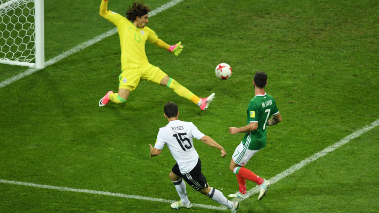 Младият отбор на Германия се саморазправи с Мексико и е на финал срещу Чили