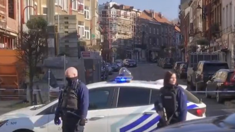 Белгийската полиция отцепи част от столицата Брюксел