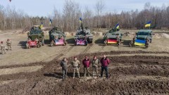 Германските танкове "Леопард" вече са в Украйна