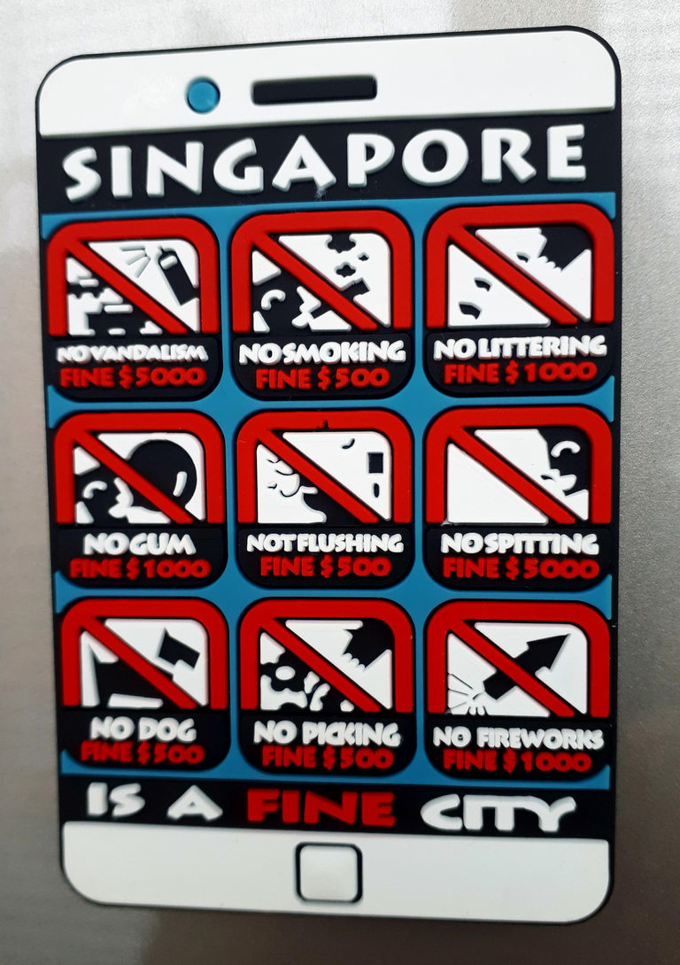 Сингапурски магнит за спомен