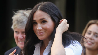 Какво направи Меган за пръв път