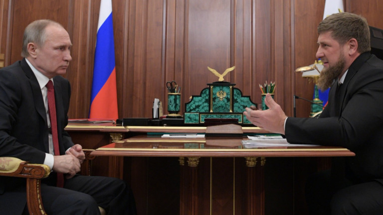 Путин награди Рамзан Кадиров с ордена "Александър Невски"