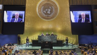 Палестинският президент Махмуд Абас обвини Израел в извършване на военно