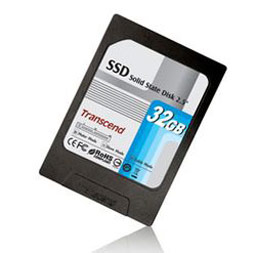 Transcend пуска 32-гигабайтов SSD IDE диск