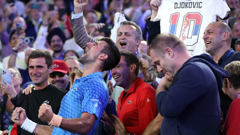 Сръбската суперзвезда в мъжкия тенис Новак Джокович спечели титлата от