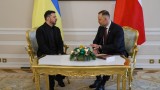 Зеленски пристигна във Варшава за срещи с полското ръководство