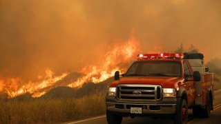 Близо 1000 пожарникари се опитват да спрат огнена стихия до Лос Анджелис