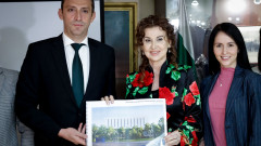 Представиха проекта за разширение на залата за художествена гимнастика