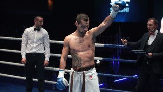 Един от младите и талантливи български бойци Петър Стойков