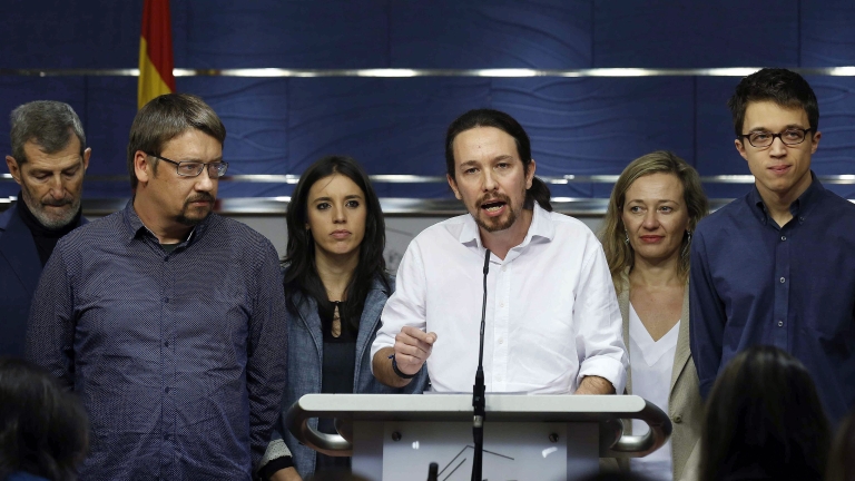 Лидерът на „Подемос” иска коалиционно управление с испанските социалисти