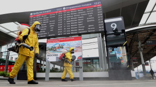 Броят на починалите от COVID 19 през изминалото денонощие в Русия е