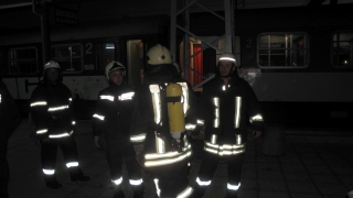 Голям пожар избухна на пазара в Монтана през нощта