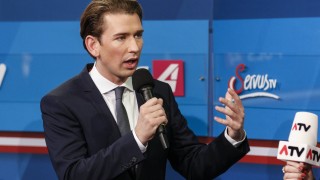 Себастиан Курц външен министър на Австрия обяви победа на провелите