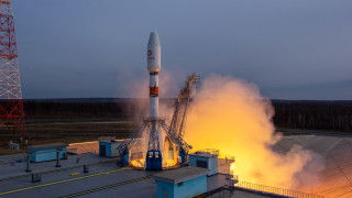 Ракетата носител от лек клас Союз 2 1в изстреляна от космодрума Плесецк в