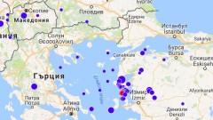 Нова серия от земетресения в Егейско море