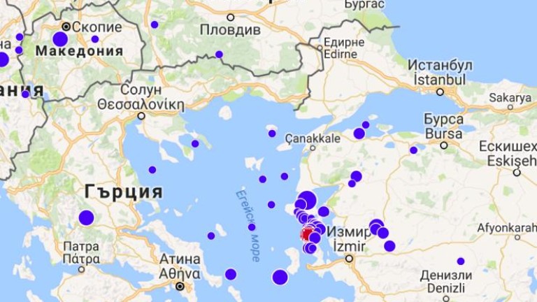 Земетресенията показват една повишена сеизмичност, която според мен отминава. Гърция
