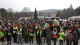 Протест и молебен в Перник заради водния режим 