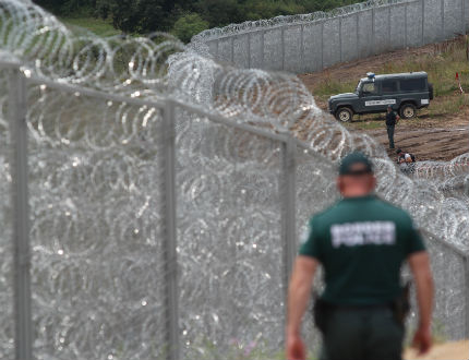 Над 200 задържани бежанци край Малко Търново за денонощие 