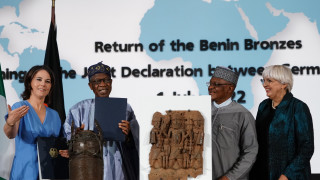 Германия връща на Нигерия бронзови скулптури, плячкосани от европейците през 19 век