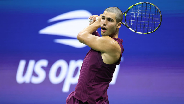 Карлос Алкарас с първа победа и нова визия на US Open