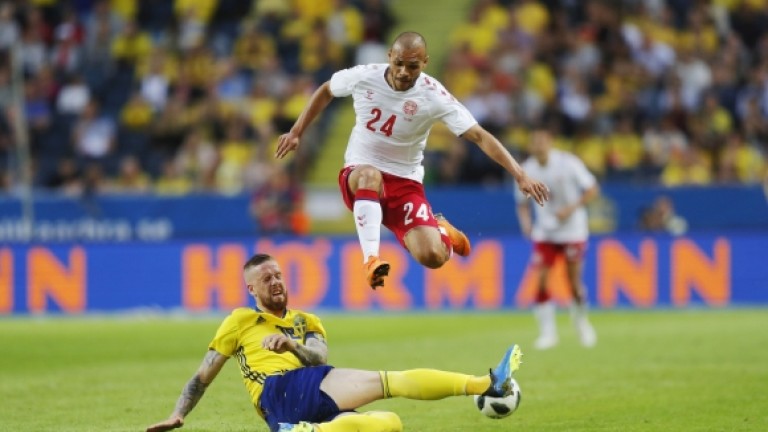 Швеция и Дания завършиха наравно 0:0 в слаб мач, игран