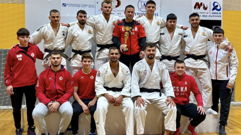 Ивайло Иванов поведе ЦСКА към триумф на Държавното по джудо