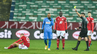 Дефанзивният халф на ЦСКА Амос Юга е футболистът на отбора