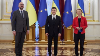 Зеленски призна безсмислеността на въпросите за влизането на Украйна в ЕС