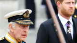 Крал Чарлз - на 73 по време на церемонията по Изнасянето на знамената