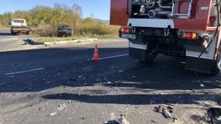 Тежка катастрофа стана на Подбалканския път София Бургас При инцидента близо