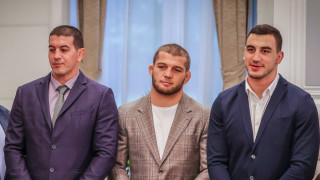 Олимпийските шампиони Семен Новиков и Магомед Рамазанов са отличени с