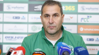 Старши треньорът на Лудогорец Димитър Димитров даде първата си