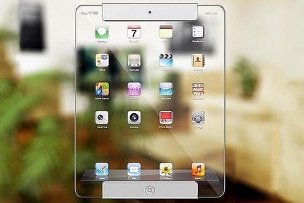 Дизайнер разработи прозрачен iPad