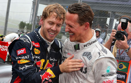 Шумахер ще кара отново в "Състезанието на шампионите"
