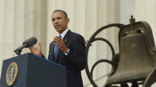 Обама почете годишнината от речта на Мартин Лутър Кинг