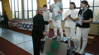 Панчо Пасков №1 на сабя на &bdquo;Ескалибур микс 2008"