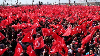 Ердоган събра милиони избиратели на мащабен митинг в Истанбул