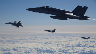 В балтийските страни започнаха ученията на военновъздушните сили на НАТО