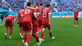 Русия победи Финландия с 1:0 в група В на Евро 2020