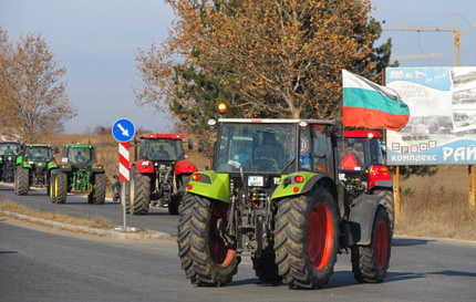 Столична община разреши влизането на 170 трактори в София