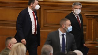 Депутатът от Движението за права и свободи Делян Пеевски дойде