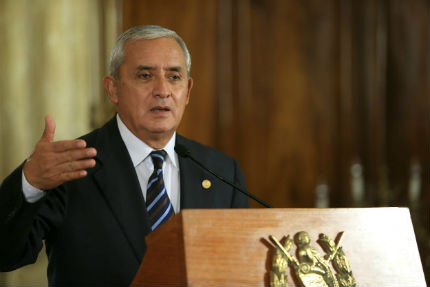 Парламентът на Гватемала свали имунитета на президента