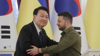 Президентът на Южна Корея обеща да продължи подкрепата на Украйна