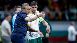 Селекционерът на националния ни отбор Илиан Илиев коментира равенството