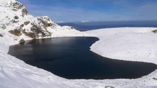 Седемте рилски езера замръзнаха Езерата са покрити с лед вече