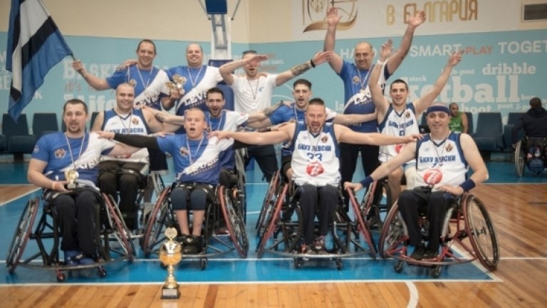 БКХУ Левски е новият шампион по баскетбол на колички на
