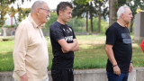  Стоичков и Пенев въодушевиха играчите на ЦСКА преди дербито с Левски 