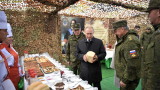  Путин инспектира ученията: Русия е мирна страна, само че ще укрепи армията 